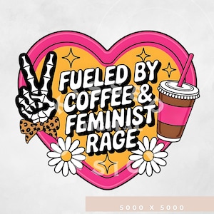 Gevoed door koffie en feministische woede png, skeletfeministische png, skelet esthetische feministische png, sublimatiefeminisme, retrofeminisme png