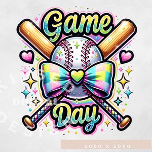 Baseball Spiel Tag PNG, Kokette Baseball Glitter Png, Mama Png, Baseball Mama Png, Spieltag, Sport Png