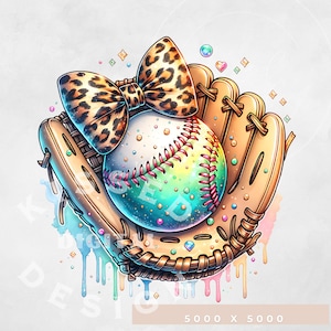 野球グローブ アイスクリーム ドリップ PNG、野球スポーツ チーム デジタル ファイル、野球ママ昇華デジタル ダウンロード