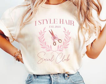 Hairstylist png, Hair Dresser,Coquette, Hair Hustler, Hairstylist png, Cosmetology Shirt Design, Hair Occupation Sublimation Digital