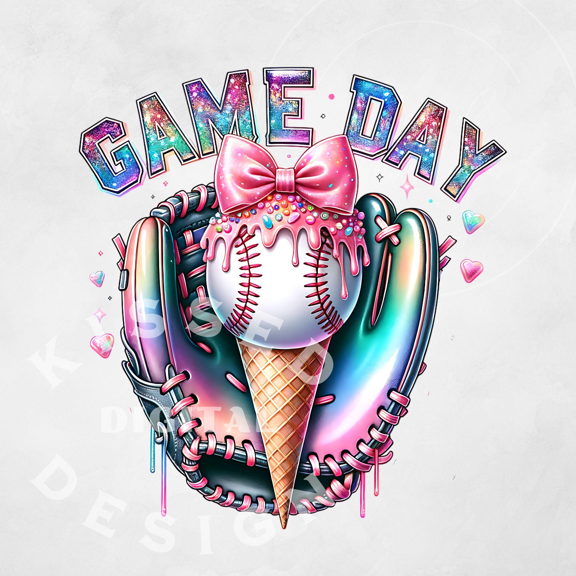baseball Home plate Ice Cream Drip PNG, baseball Sport Team pngs, Softball Mom PNG, bling baseball Drip Ice cream, baseball glove png
