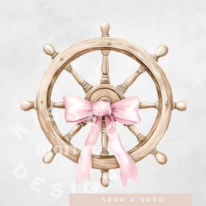 Estética de pescador png, clipart náutico, estética costera, timón de barco, arte náutico, PNG de moda, inspirado en el océano, estética coqueta