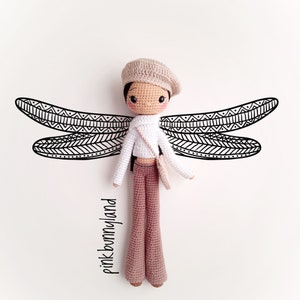 KRAKER. Amigurumi Doll Pattern. Crochet doll. PDF in English.