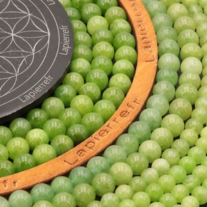 58 perles Péridot vert naturelle de 6mm 44 de 8mm 35 de 10mm Perle pierre naturelle semi-précieuse ronde Qualité AA image 1