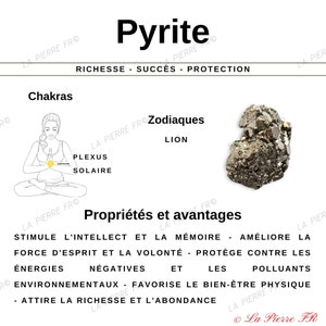 90 perles Pyrite naturelle ronde de 4mm 60 de 6mm 46 de 8mm 36 de 10mm Perle pierre naturelle semi-précieuse ronde Qualité AA image 6