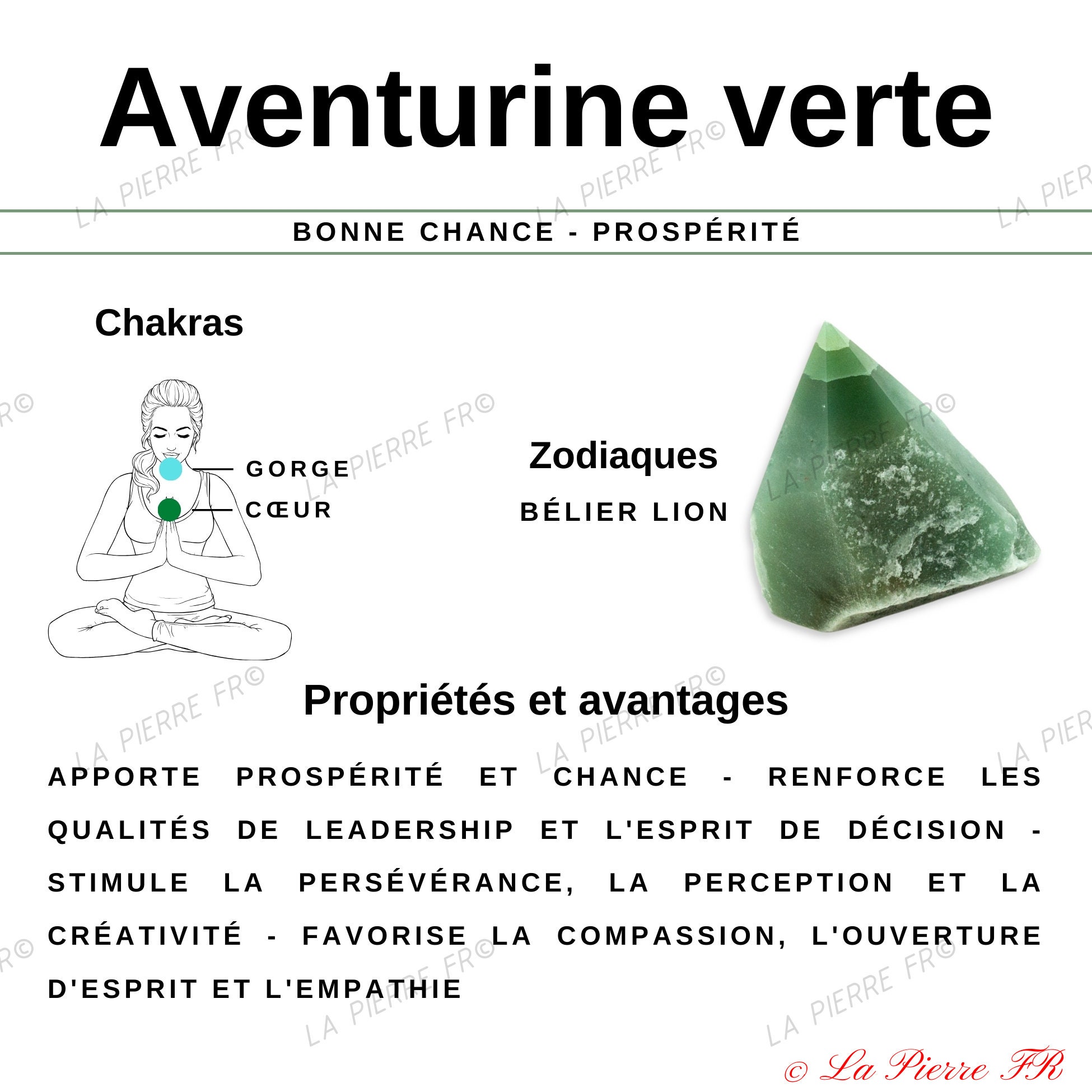 Collier En Aventurine Verte Du Brésil - 46 Cm - Fermoir En Argent Massif 925 - Neuf