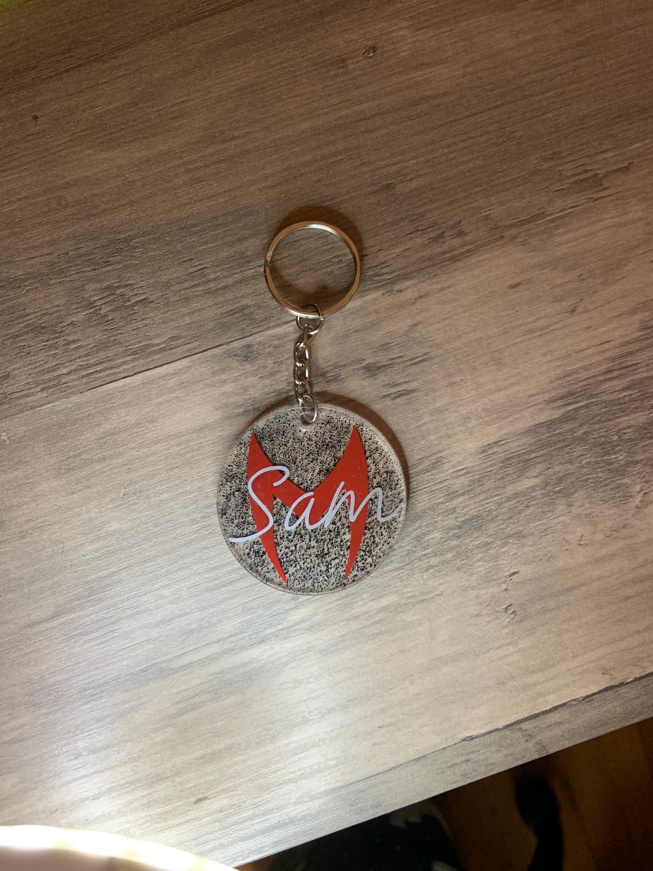 Keychains Scarlet Customized Scarlet Witch Wandavision Keychain - Etsy
