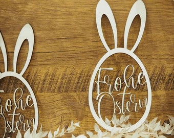 Easter eggs wooden Happy Easter pendant gift decoration spring | Easter decoration wooden Easter pendant spring decoration Easter gift individual