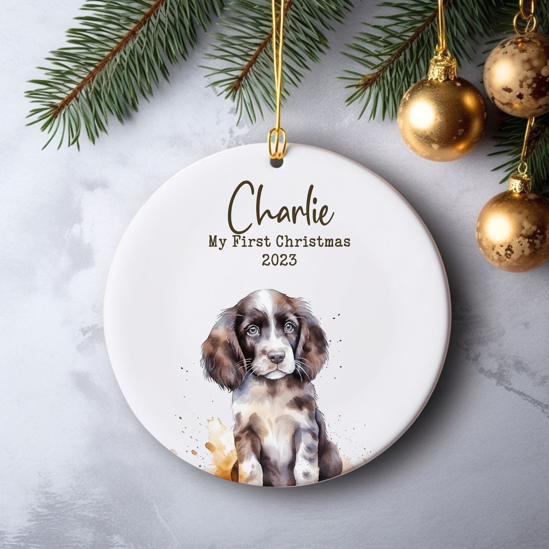 English Springer Spaniel Ornament 2023 English Springer Etsy