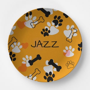 Custom Dog Plate, Personalized Pet Plate, Cat Plate, Cat Gift, Dog Plate, Dog Gift, Plate for Fussy Easters
