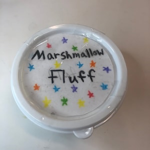 fluffy marshmallow fluff slime