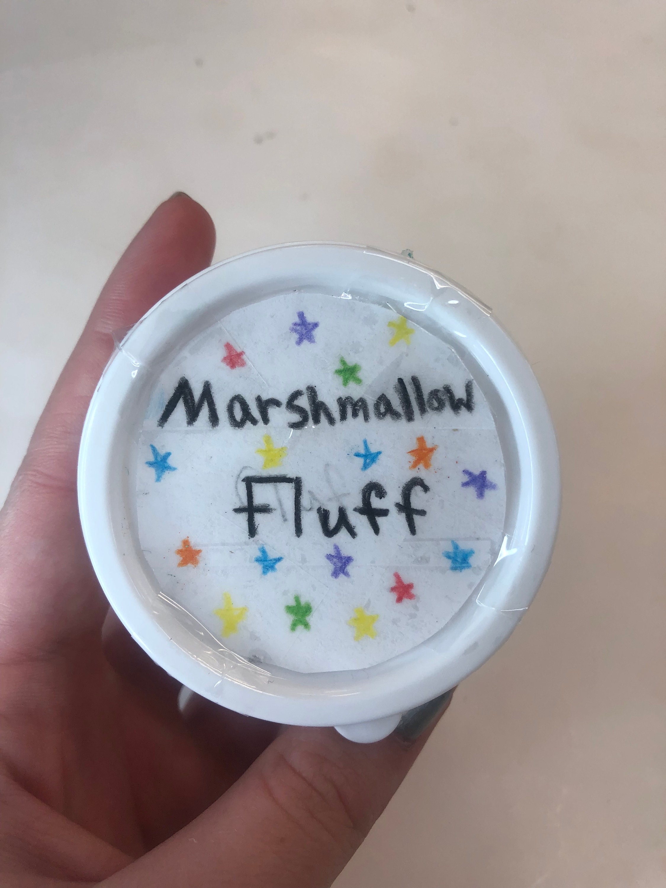 Fluffy Marshmallow Fluff Slime Etsy