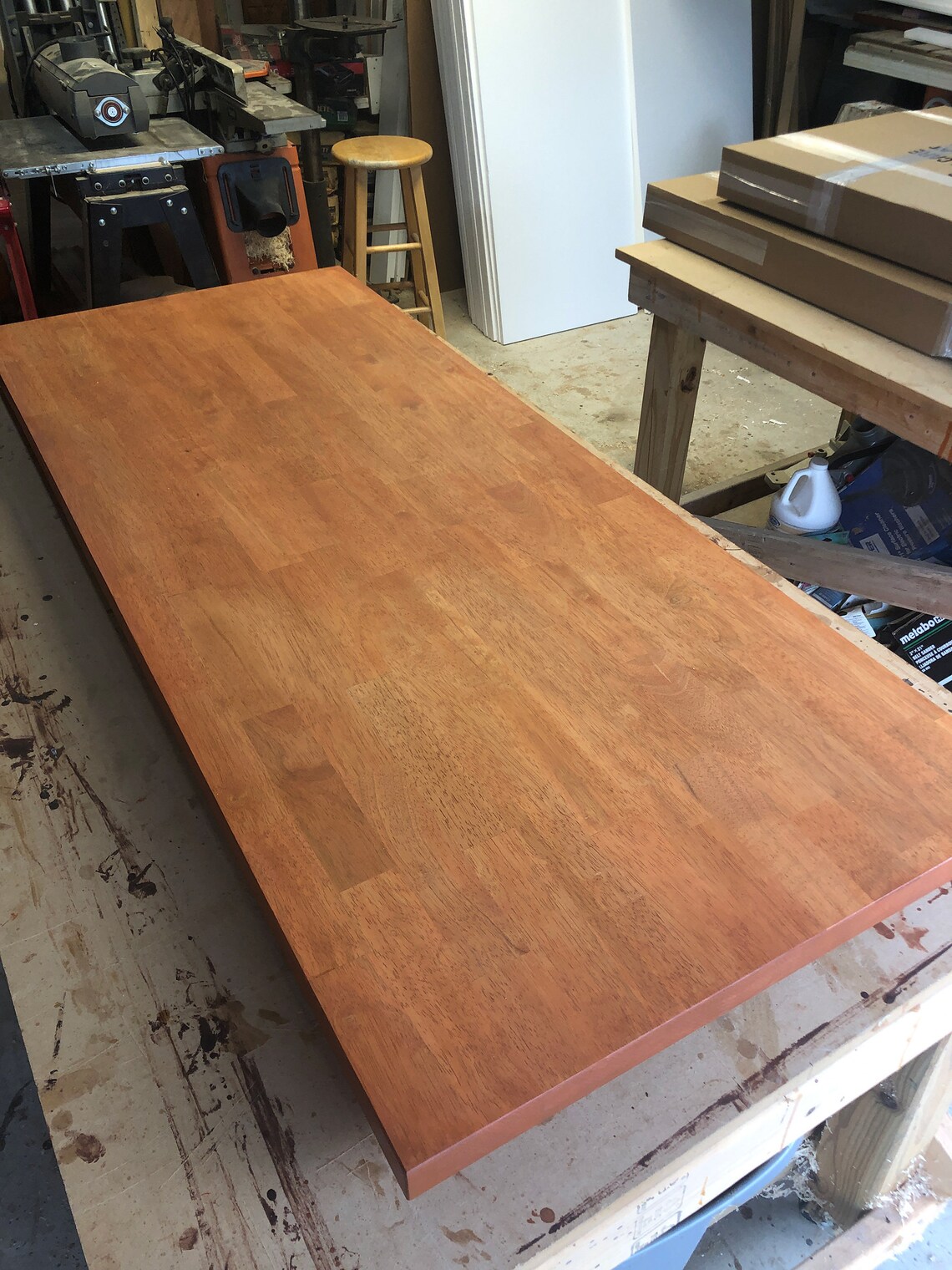 Butcher Block Dining Table Hairpin Legs Custom Made With Etsy