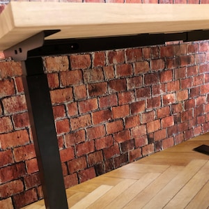 Butcher Block Sit Stand Desk: Sustainably Sourced Wood, Modern Industrial
