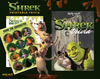 Shrek Dreamworks Trivia Movie Quiz Party Games