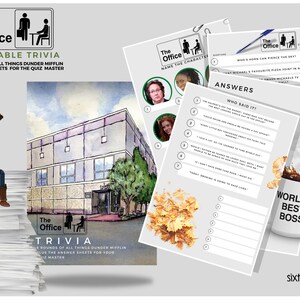 The Office US Version Tv Show Trivia Quiz Questions Party Games