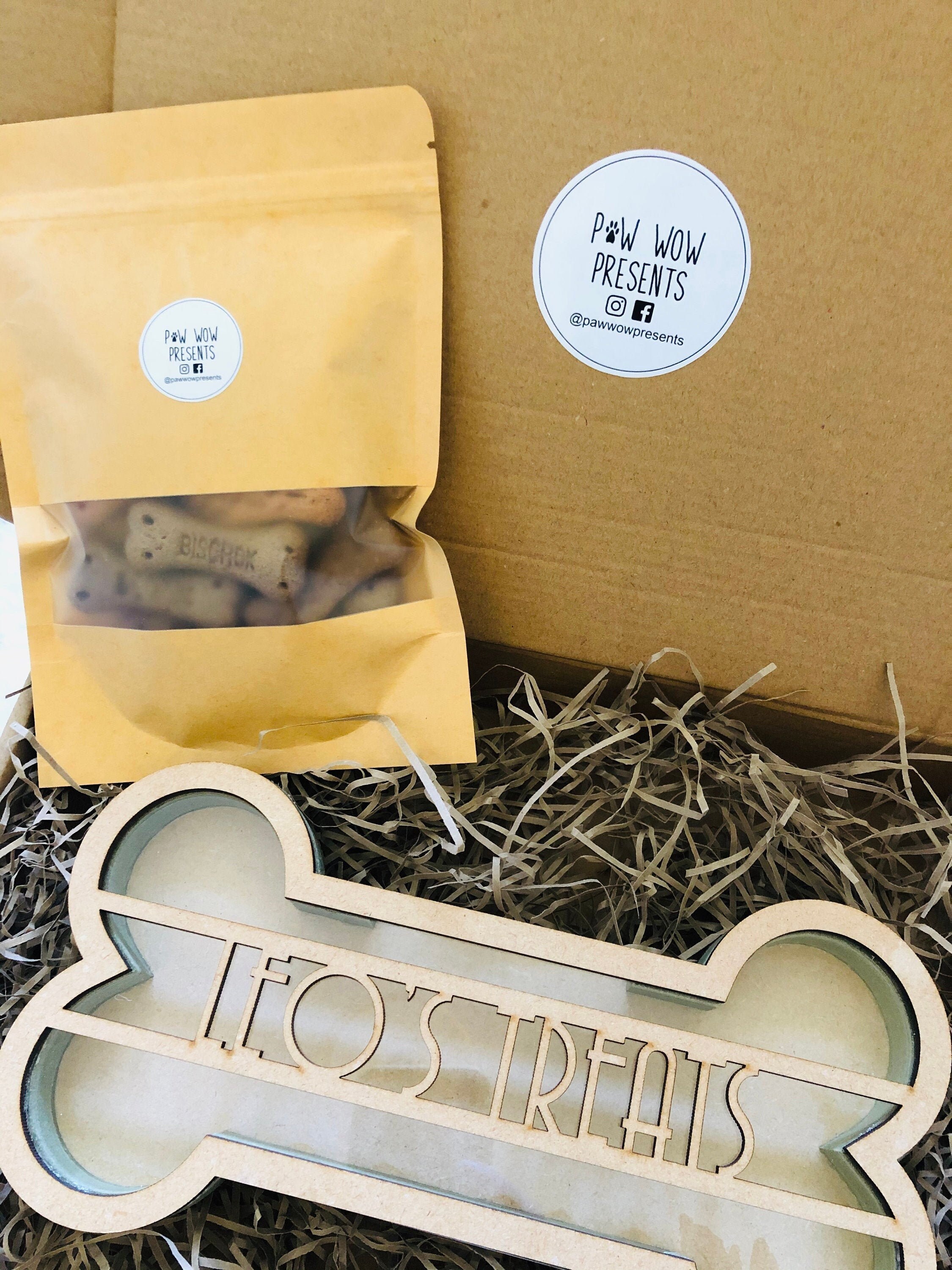 Personalised Dog Bone Treat Holder Personalised Dog Treat Etsy UK