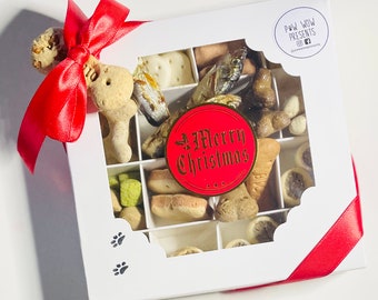 dog christmas selection box