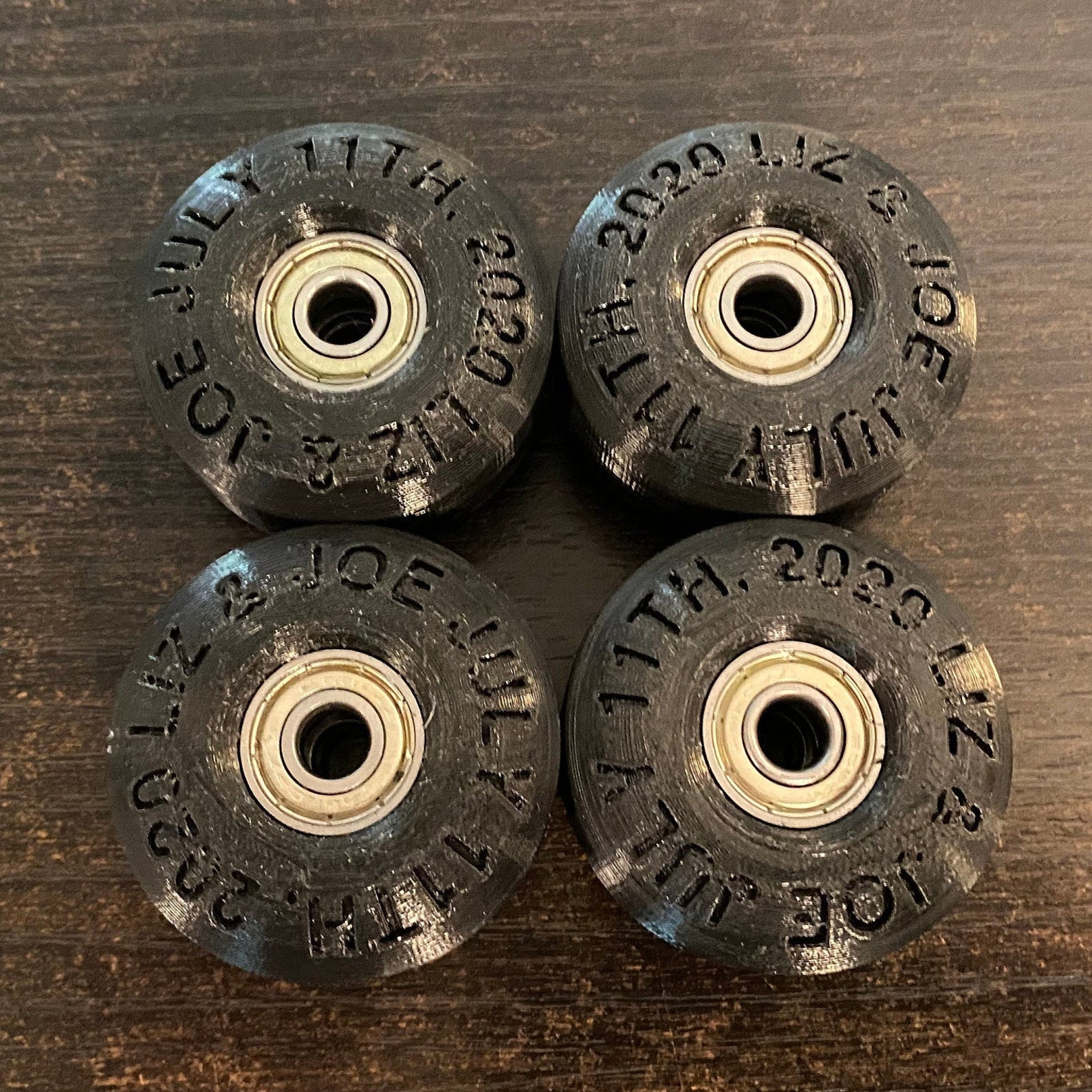 Custom 54mm Skateboard Wheels 95A Etsy