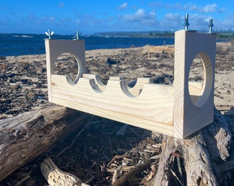 Kiln Dried Pine Wooden Bridge/Lanai for, Chinchillas, Rats, Squirrels, Birds