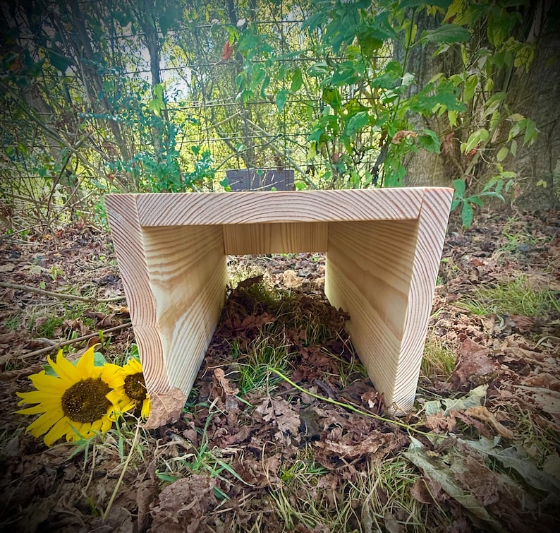 Rectangular Shape Tunnel Kiln Dried Pine House/hideout/tunnel for Chinchillas, Rats, Rabbits ...