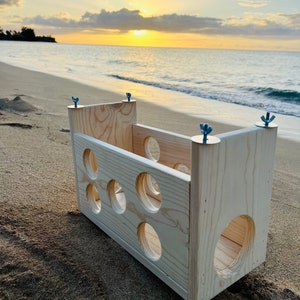 Aloha Sky Bridge for Chinchillas, Rats, Birds, Degu, Gliders, Squirrels and other Critters. Made of Kiln Dried Pine. image 1