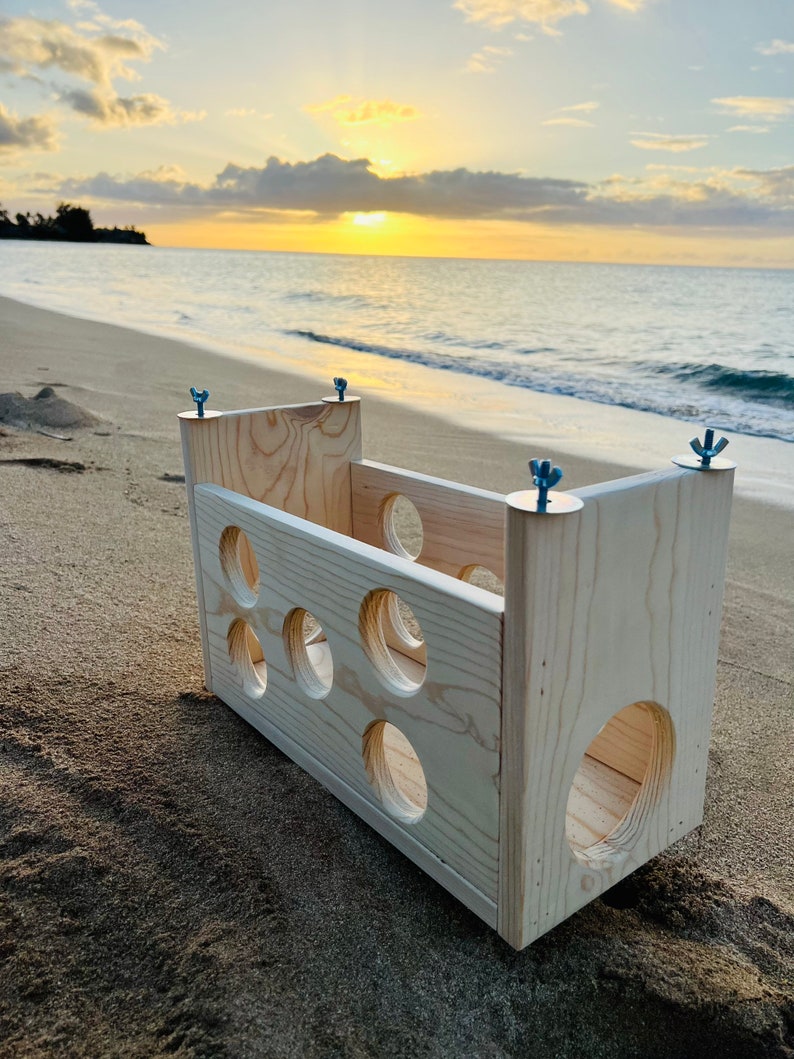 Aloha Sky Bridge for Chinchillas, Rats, Birds, Degu, Gliders, Squirrels and other Critters. Made of Kiln Dried Pine. image 1