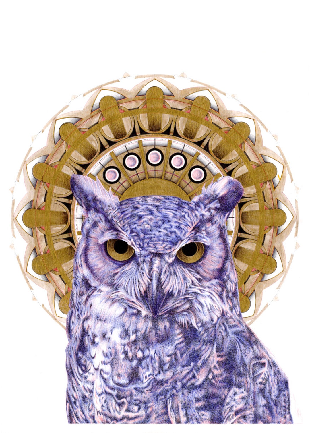Hagya Sophia A4 Ilustración Impresión Espiritualidad Adan Aryas - Etsy ...