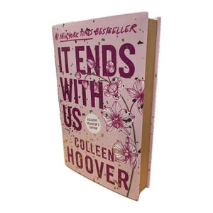 It Ends With Us Exclusive Collectors Edition hardcover with painted edges
