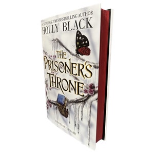 The Prisoner’s Throne by Holly Black with painted edges