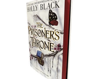 The Prisoner’s Throne by Holly Black with painted edges
