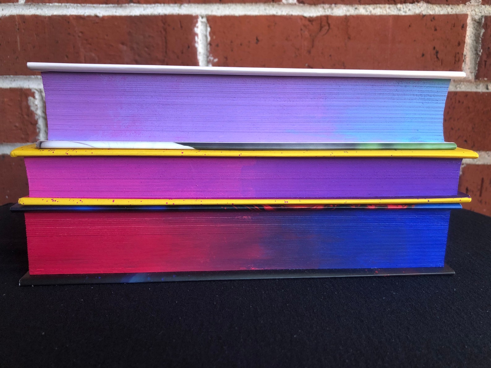 Book Included Custom Book Edges Etsy
