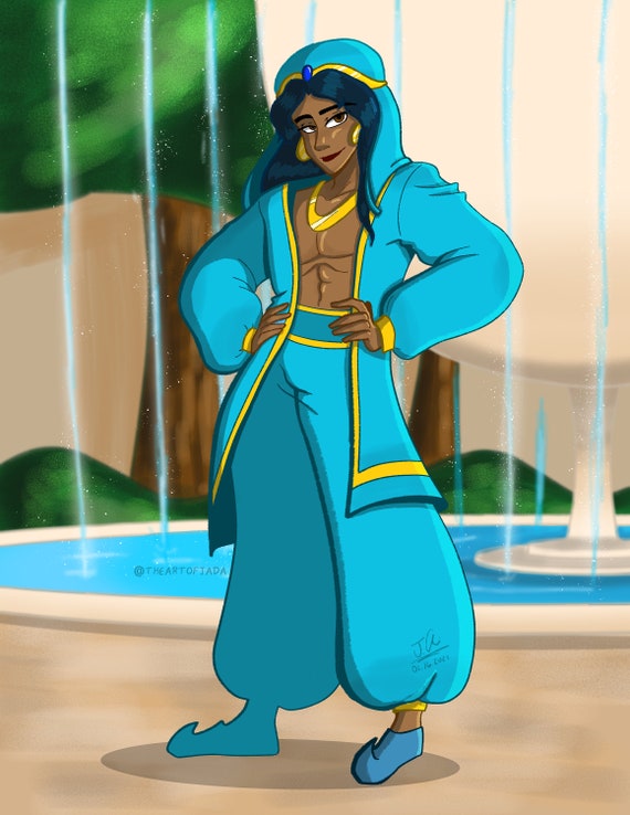 Genderbend Disney Jasmine Pack Etsy