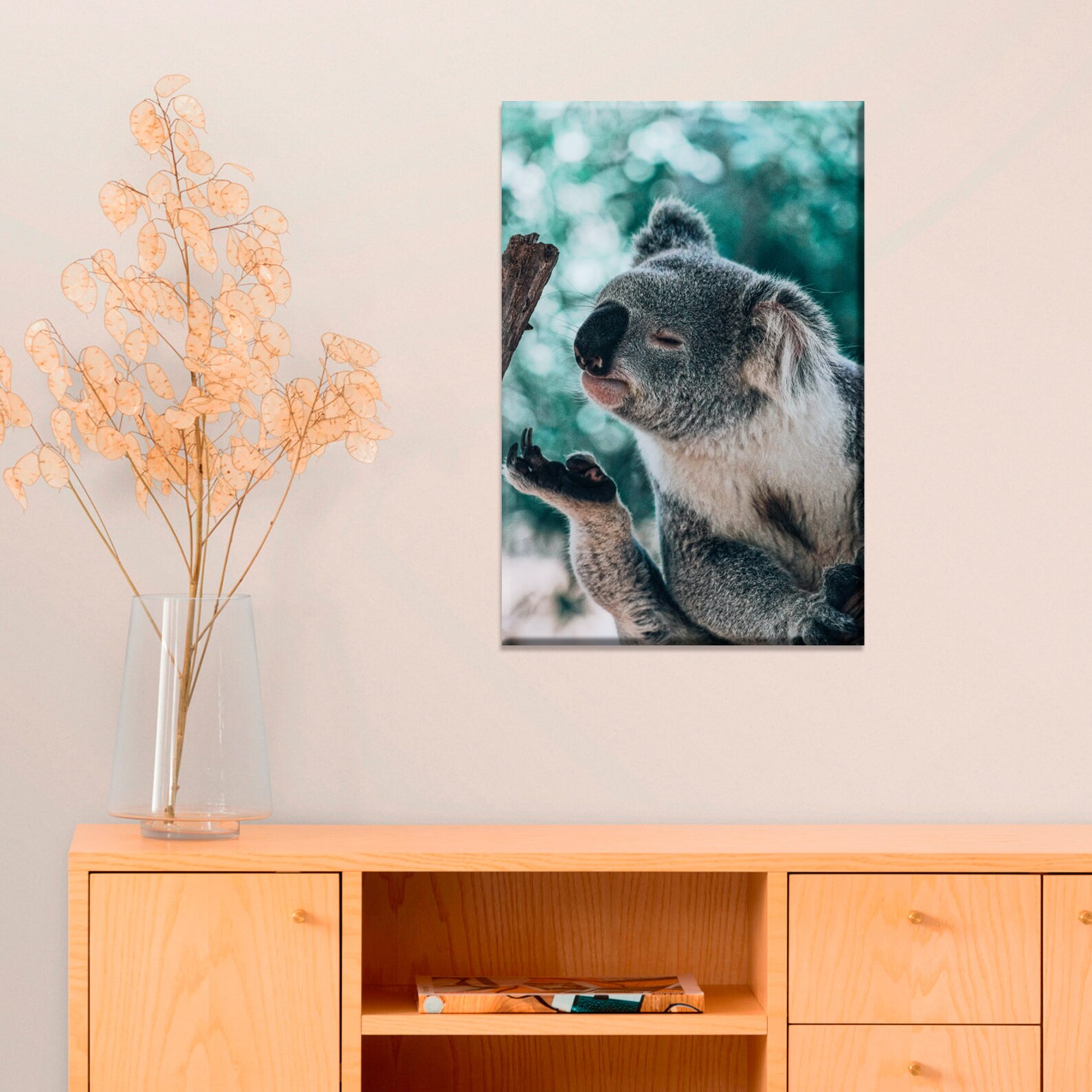 Koala Wall art Australia Print Baby Koala photo poster Etsy