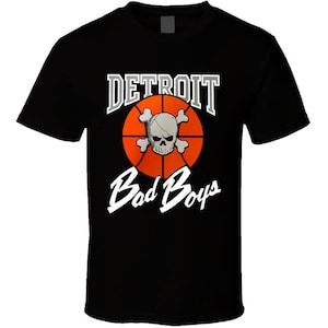 Detroit Bad Boys Retro Basketball T Shirt