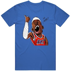 Cartoon SGA Shirt, Shai Gilgeous Alexander Graphic Tee, OKC Thunder NBA Fan Favorite T Shirt