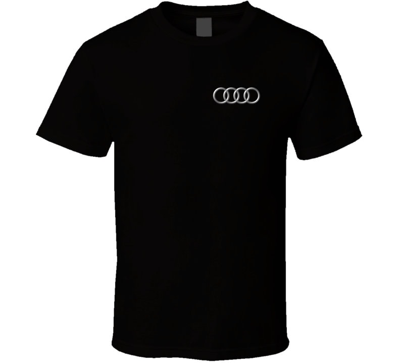 Audi Logo T Shirt, Audi A3 Car Emblem Logo T Shirt 