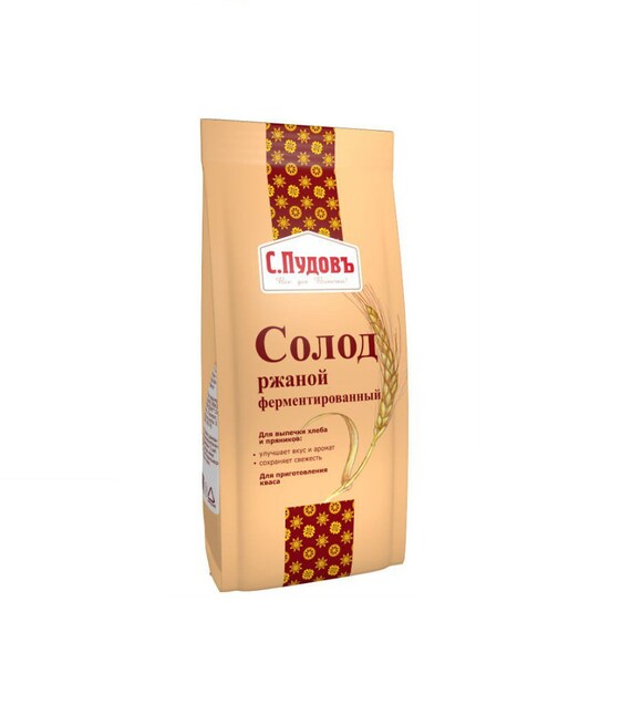 Dark Rye Malt Powder Fermented For Baking And Making Kvass Etsy