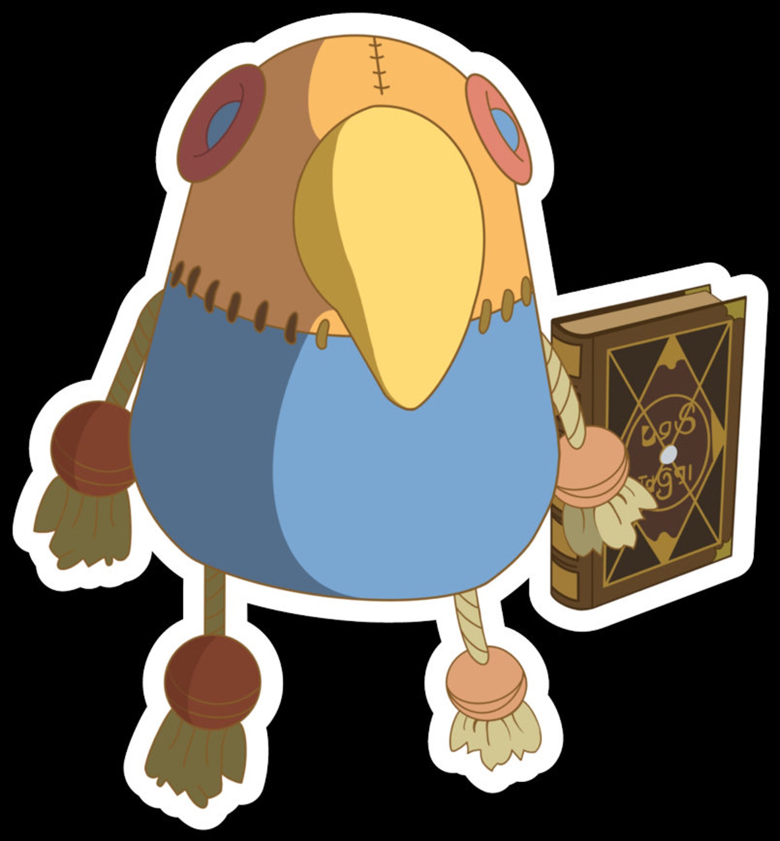 Jumbo Cursed Mr. Drippy Plush Ni No Kuni Abstract Etsy