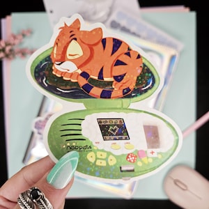 Kougra Neopets Pocket Sticker Holographic