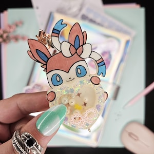 Sylveon Keychain Liquid Shaker