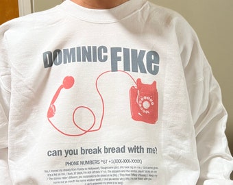 Dominic Fike Phone Numbers Apparel