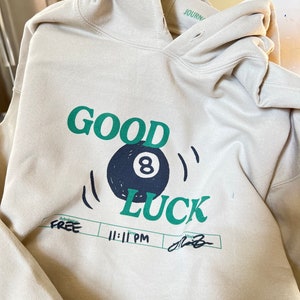Bluza z kapturem Good Powodzenia 8 Ball