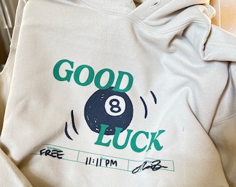 Good Luck 8 Ball Hoodie