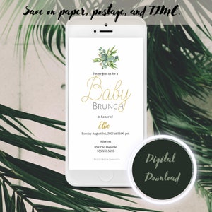 Baby shower brunch