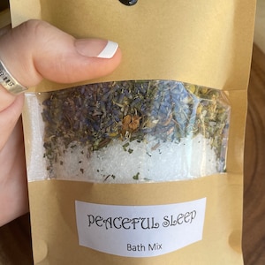Peaceful Sleep Bath Mix