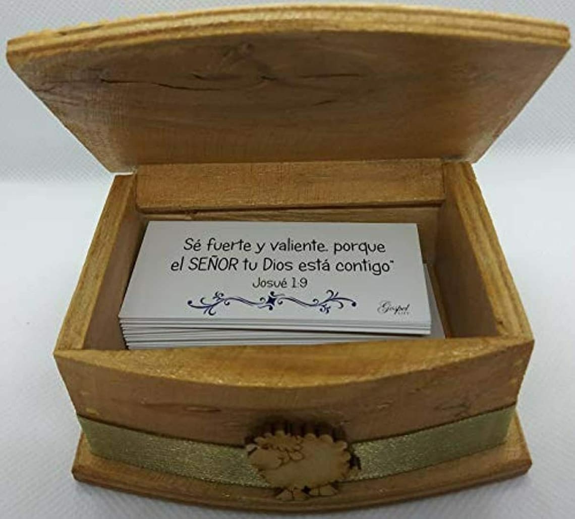 Christian gifts handmade blessings box inspirational faith Etsy