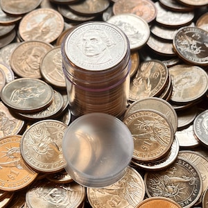 Presidential Dollar Full Tube or Samplers (5, 10, or 15 Different Presidents)