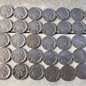 Five or 10 Uniquely Dated Indian Head &quot;Buffalo&quot; Nickels w/ Optional Upgrade (shipping included)!