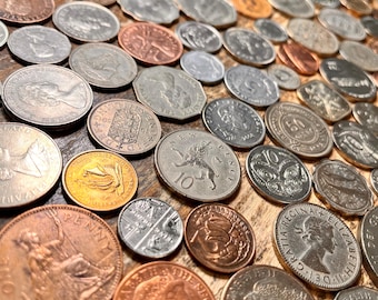 New LIMITED Time Offer: Queen Elizabeth Assorted World Coins—Full 1/2 Lb. (8 oz.) with UPGRADE Options (READ for Details)!
